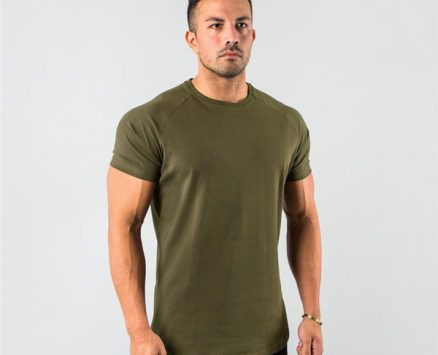 new stylish plain fitness mens t shirt short sleeve muscle joggers bodybuilding tshirt male gym clothes slim fit tee shirt