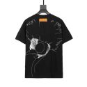 new stylist 21ss mens t shirt fashion t-shirt high street elements women tee casual mens shirt size s-xl