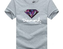 new summer mens t shirts fashion mens designer t shirts short-sleeve printed diamond supply casual male tees t-shirt s-5xl