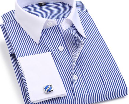 orinery striped mens dress shirt fashion brand long sleeve camisa masculina french cuff wedding tuxedo shirt plus size