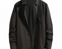 oversized men cargo shirts coat 2020 mens pockets long sleeve retro khaki shirts male korean jackets