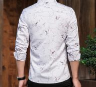 plus size 5xl 6xl 7xl men’s print shirt 2020 new spring and autumn fashion casual long sleeve shirt male brand clothes