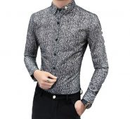 recommend 2018 good quality tuxedo shirt turn down collar long sleeve business formal mens dress shirts solid men ‘s blouse