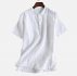 summer men’s shirts cool thin breathable solid color button cotton shirt blouse short sleeve shirts clothes camisa masculina