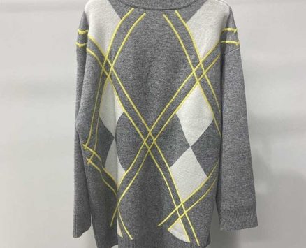 sweater 2021 autumn and winter wear loose v-neck long-sleeved pullover 8jdl