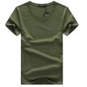 swenearo 2018 men t-shirts classical short sleeve o-neck solid color loose basic tshirt casual fitness men bottoming tees shirs