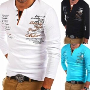 t-shirts zogaa men's fashion t shirt long sleeve personality cultivating shirts printing cotton men clothes 2021