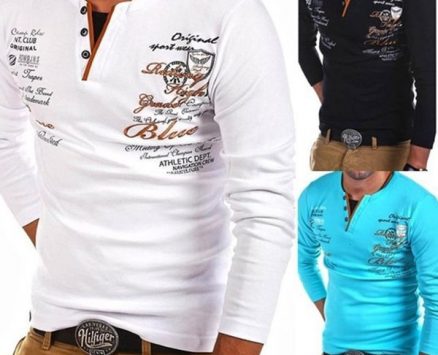 t-shirts zogaa men’s fashion t shirt long sleeve personality cultivating shirts printing cotton men clothes 2021