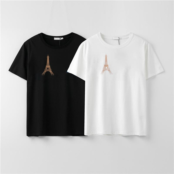 the new 20ss mens t shirt designer casual t shirts for men women black white summer size s-2xl