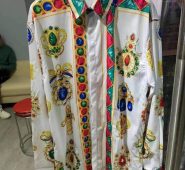 wb01192 fashion men’s shirts 2021 runway luxury european design party style men’s clothing