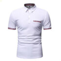 white mens t shirts fashion t-shirt crop black designers polo 2021 men clothing male mens polo shirt fitness 7u274