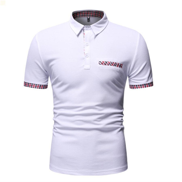 white mens t shirts fashion t-shirt crop black designers polo 2021 men clothing male mens polo shirt fitness 7u274