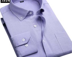 wholesale-da jauna men’s shirts 2016 new arrvials fashion chemise homme casual style long-sleeved social men dress shirts mc0098