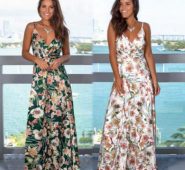 woman designer dresses summer fashion sling print beach dress vintage national style sun-proof clothes womens fashion dress