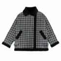 women’s jackets mooirue winter women plaid pattern thickened lamb coat korean spring warm fur jacket locomotive wear