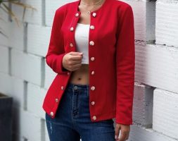 women’s jackets winter warm women double-breasted long sleeve jacket ladies office wear coat female casual outerwear #8121 z9m9