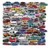 100pcs Car Print Sticker