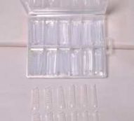 100pcs Clear Fake Nail