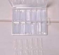 100pcs Clear Fake Nail