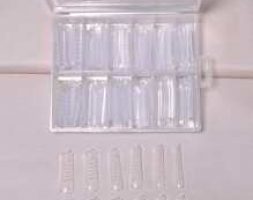 100pcs Clear Fake Nail
