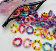 100pcs Simple Hair Tie