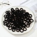 100pcs Solid Hair Tie