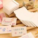 100pcs Writing Paper Card