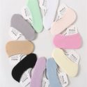 10pairs Plain Invisible Socks