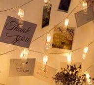 10pcs Clip Bulb String Light