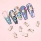 10pcs Dog Nail Art Decoration