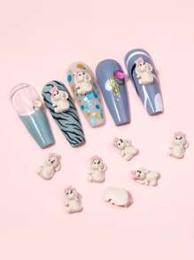 10pcs Dog Nail Art Decoration