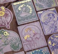 10pcs Figure Graphic Random Sticker