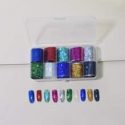 10pcs Laser Nail Art Sticker