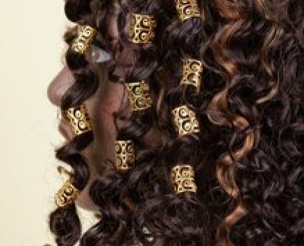 10pcs Metal Hair Ring