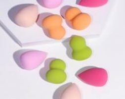 10pcs Mini Makeup Sponge Set