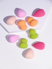 10pcs Mini Makeup Sponge Set