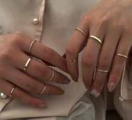 10pcs Minimalist Ring