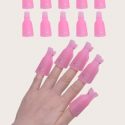 10pcs Nail Polish Remover Clip