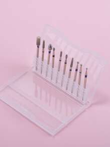 10pcs Nail Polishing Head Set