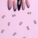 10pcs Rhinestone Dollar Nail Art Decoration