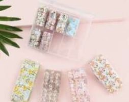 10rolls Angel Pattern Nail Art Sticker