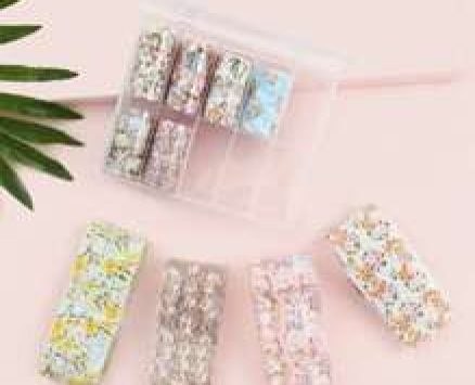 10rolls Angel Pattern Nail Art Sticker