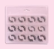 12pairs Extra Long Eyelashes