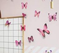12pcs 3D Butterfly Sticker