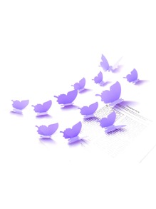 12pcs 3D Butterfly Wall Sticker