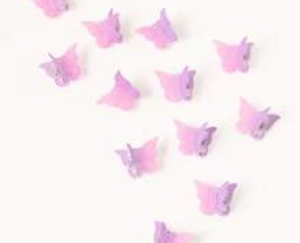 12pcs Butterfly Decor Hair Claw