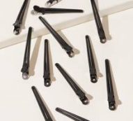 12pcs Solid Salon Hair Clip