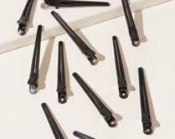 12pcs Solid Salon Hair Clip
