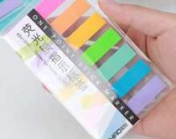 140 Sheets Clear Label Sticker