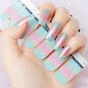 14pcs Glitter Nail Sticker